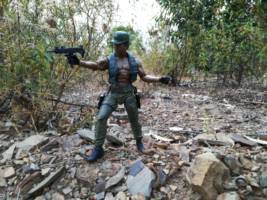 Colonel Al Dillon (Predator) Custom Action Figure [Jungle action]