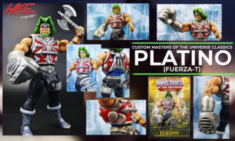 Fuerza T Platino (MOTU classics action figure) (Masters of the Universe) Custom Action Figure