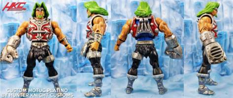 Fuerza T Platino (MOTU classics action figure) (Masters of the Universe) Custom Action Figure