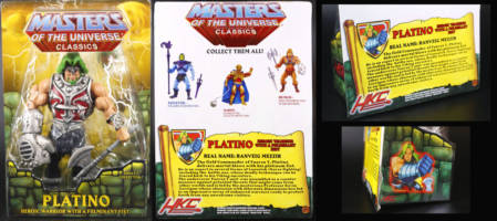 Fuerza T Platino (MOTU classics action figure) (Masters of the Universe) Custom Action Figure