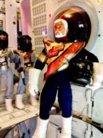Action Man Space Ranger Admiral (Action Man) Custom Action Figure [This is a picture I took of this figure as part of a video I made for my ' Gary Anderson's Custom Figures' Facebook page.]