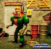Baby Commando "Captain Commando" (Capcom) Custom Action Figure