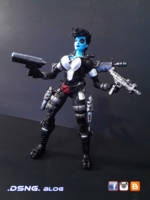 DOMINO [Ver 2.0] (Marvel Legends) Custom Action Figure