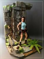 Cambodia Ruins (Tomb Raider) Custom Diorama / Playset