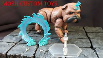 Super Pose-able Lockjaw (Marvel Legends) Custom Action Figure