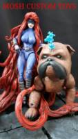 Super Pose-able Lockjaw (Marvel Legends) Custom Action Figure