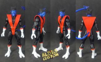 night crawler (X-Men) Custom Action Figure
