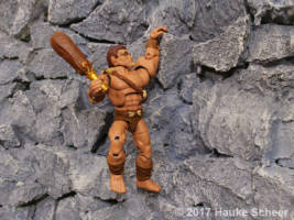 Cranon the Caveman 3 3/4 inch (Original) Custom Action Figure [3d printed 3 3/4 inch caveman figure]