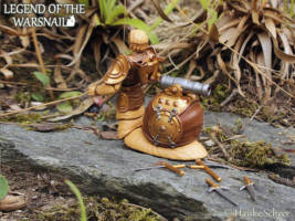 The Warsnail 3D printed action figure (Original) Custom Action Figure [The Warsnail 3D printed action figure]