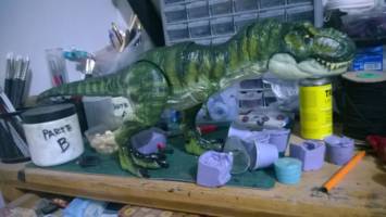 Bull T Rex (Buck) (Jurassic Park) Custom Action Figure