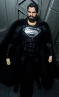Mafex Black suit Superman (DC Universe) Custom Action Figure