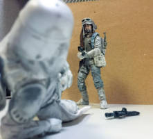 Hoth Rebel Soldier (Star Wars) Custom Action Figure ["Freeze, Trooper."]