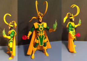 Loki (Marvel Legends) Custom Action Figure [Sides]