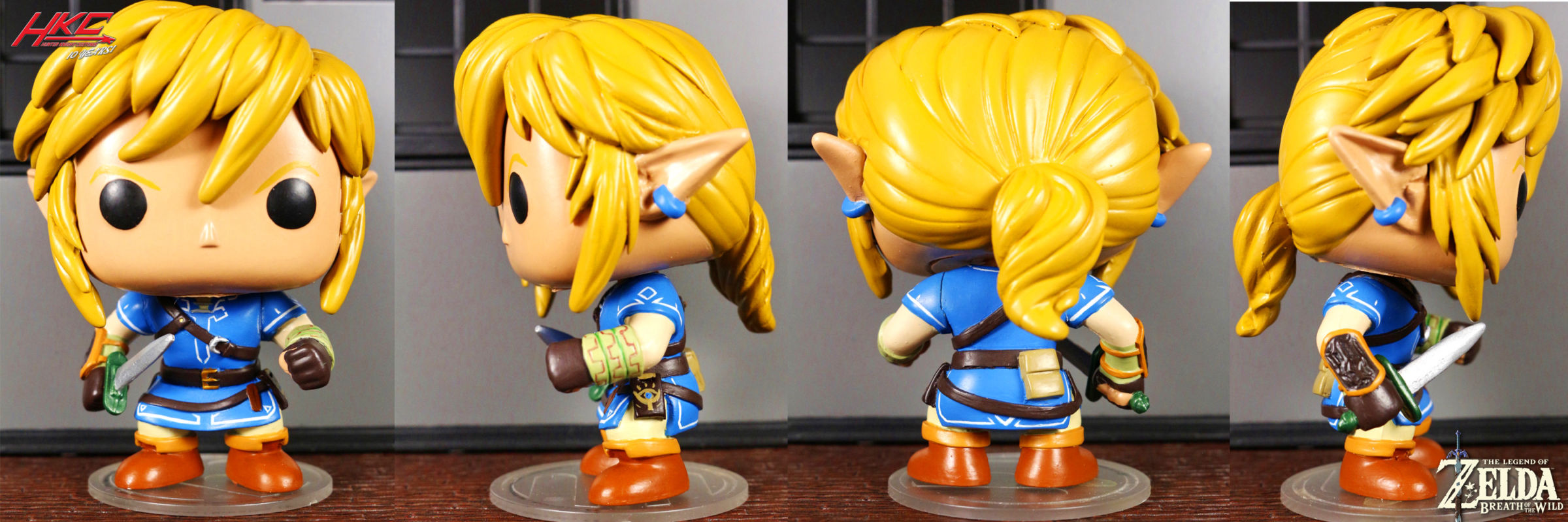 Custom Funko Pop! Link (Legend of Zelda) by hunterknightcustoms on