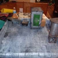 Rooftop Dio (Marvel) Custom Diorama / Playset