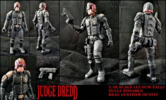 Dredd (Judge Dredd) Custom Miniature / Figurine