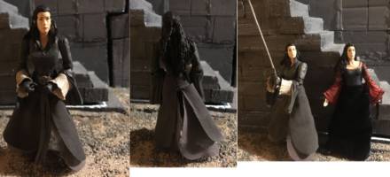 Arwen (Rider outfit) (Lord of the Rings) Custom Action Figure [my custom Arwen's]