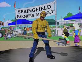 Dr. William McDougal (aka Groundskeeper Willie) (Simpsons) Custom Action Figure