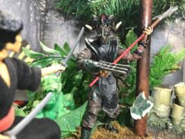Lui Quai -The Forest Demon / Ninja Assassin (Forgotten Realms of Fantasy) Custom Action Figure