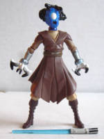 Blueleaf - Plantman Jedi - Star Wars/John Carter of Mars Mashup (Star Wars) Custom Action Figure [Front View]