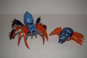 Beast Wars Transmetal Happy Meal Toys Reboot (Transformers - Beast Wars) Custom Action Figure [Transmetal Blackarachina]