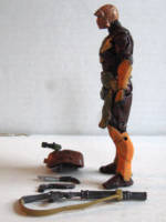 Red Hassock - Kajain'sa Nikto Bounty Hunter (Star Wars) Custom Action Figure [Left view]