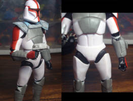 Clone ARC Trooper Captain (Star Wars) Custom Action Figure