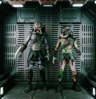 Berserker Predator AKA Mr. Black (Predator) Custom Action Figure