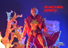 Rachel Grey (Finale) (Marvel Legends) Custom Action Figure [...in a dystopian future and forced to hunt her own kind]