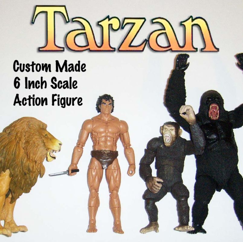 tarzan mattel toys