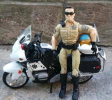 California Highway Patrol. Bike Division. (C.H.i.P.s) Custom Action Figure