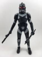 Custom 6in Shadow Clone Trooper (Star Wars) Custom Action Figure