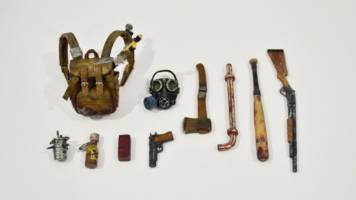 Joel Miller from The Last of Us (Last of Us) Custom Action Figure [Joel's weapons and accessories]