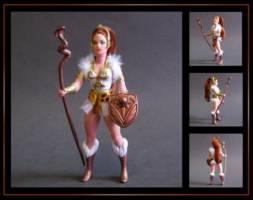 Teela (vintage POP style) (She-Ra) Custom Action Figure