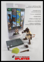 Neca Mirage Comics Splinter (final batch) (Teenage Mutant Ninja Turtles) Custom Action Figure [Custom neca Splinter]
