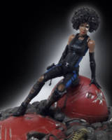 Domino (Deadpool 2) (Marvel Legends) Custom Action Figure