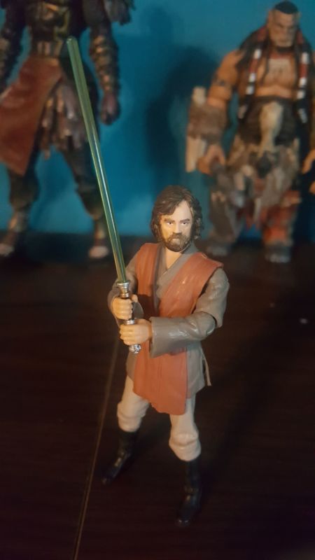 STAR WARS TLJ LUKE SKYWALKER JEDI KNIGHT ACTION FIGURE 