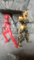 S.H. Figuarts Geki Red (Power Rangers) Custom Action Figure [Geki Red & Rio!]