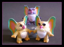 Kowla (She-Ra) Custom Action Figure [Kowla next to the official Kowl figure & my custom Red Eye figure]