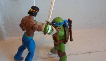 Bufalo Rojo (Teenage Mutant Ninja Turtles) Custom Action Figure