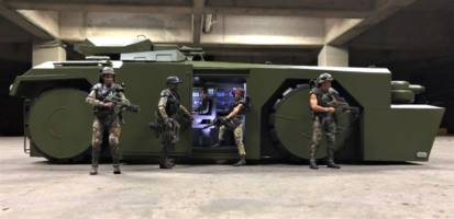 APC Armored Personnel Carrier / for NECA figures (Aliens) Custom Vehicle [APC Armored Personnel Carrier / for NECA figures]