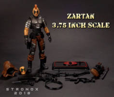 Zartan (G.I. Joe) Custom Action Figure