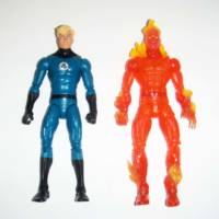Human Torch - Johnny Storm (Fantastic Four) (Marvel Legends) Custom Action Figure [Human Torch]