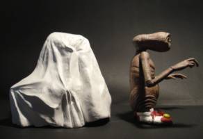 E.T. Halloween disguise (Extra-Terrestrial) Custom Action Figure
