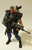 Cable (Version II) Alternate Young Cable Head (X-Men) Custom Action Figure