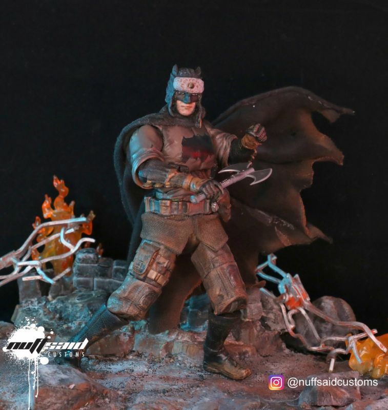 Red son Batman (DC Universe) Custom Action Figure