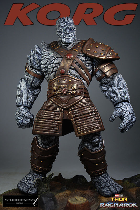 Korg Thor Ragnarok Custom Mini Figures 
