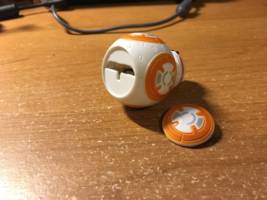 Bb-8 (Star Wars) Custom Action Figure [Flat-Bottom Droids you make the rockin world go round.]