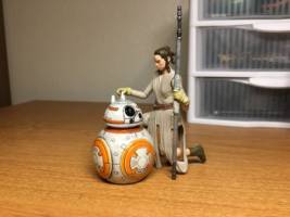 Bb-8 (Star Wars) Custom Action Figure [“Your antenna’s bent...”]
