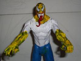 Homer Venom (Amalgam) Custom Action Figure